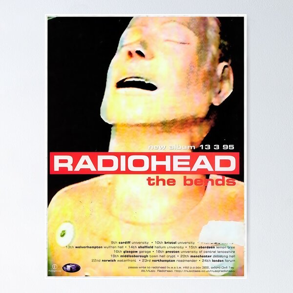 Item preview, RADIOHEAD the bends designed and sold by martirush.