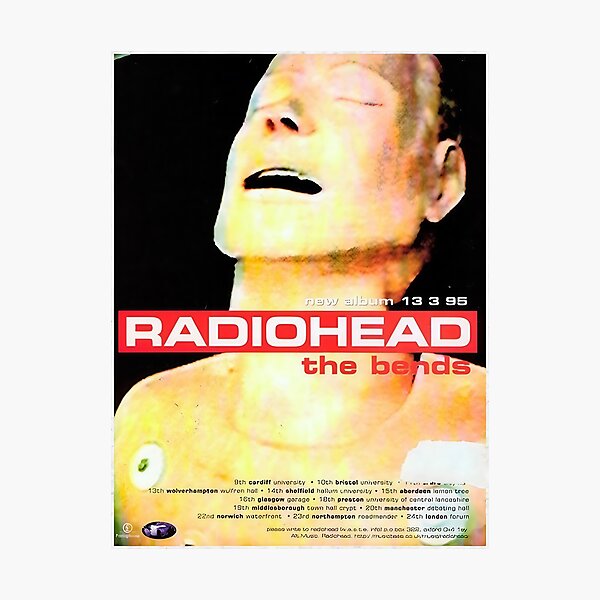 Aperçu de l'œuvre RADIOHEAD les virages créée et vendue par martirush.