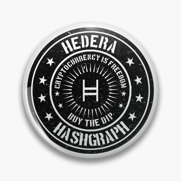 Item preview, hbar logo hedera hashgraph #2 designed and sold by Cuztomthreads.