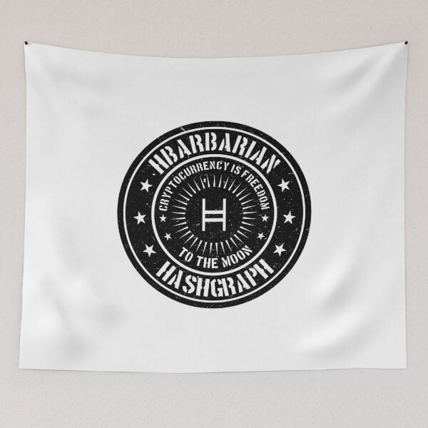 Item preview, Hbar Logo Hedera Hashgraph designed and sold by Cuztomthreads.