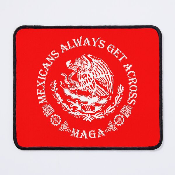 Item preview, White maga design on red colored background designed and sold by Cuztomthreads.