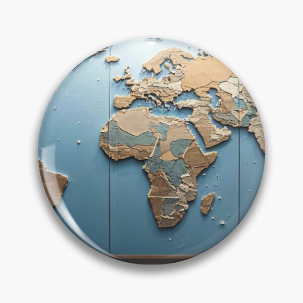 Item preview, Modern World Map Wall Art in an Elegant Interior designed and sold by yaser1234.