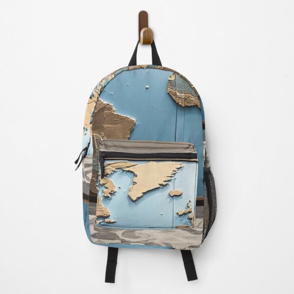 Item preview, Modern World Map Wall Art in an Elegant Interior designed and sold by yaser1234.