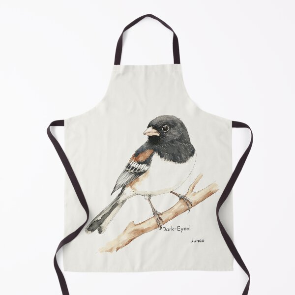Item preview, Dark-Eyed Junco Illustration with Delicate Watercolor Style designed and sold by Retro Travel Design.