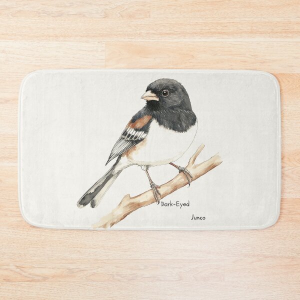 Item preview, Dark-Eyed Junco Illustration with Delicate Watercolor Style designed and sold by Retro Travel Design.