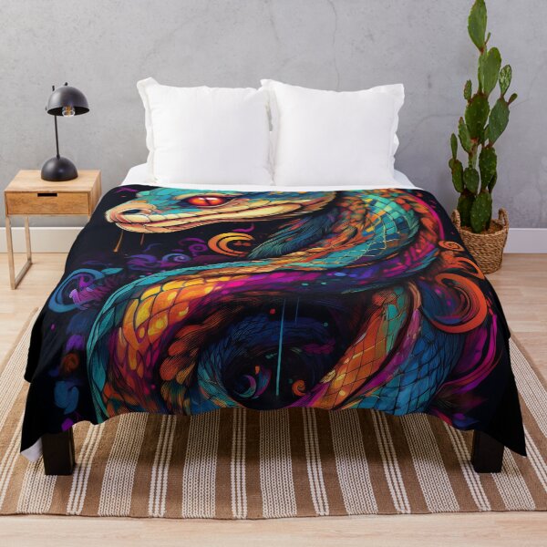 Item preview, graffiti illustration of a snake designed and sold by Boxing Kangaroo Retail Company.