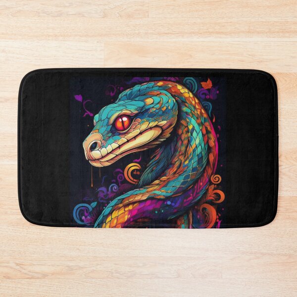 Item preview, graffiti illustration of a snake designed and sold by Boxing Kangaroo Retail Company.
