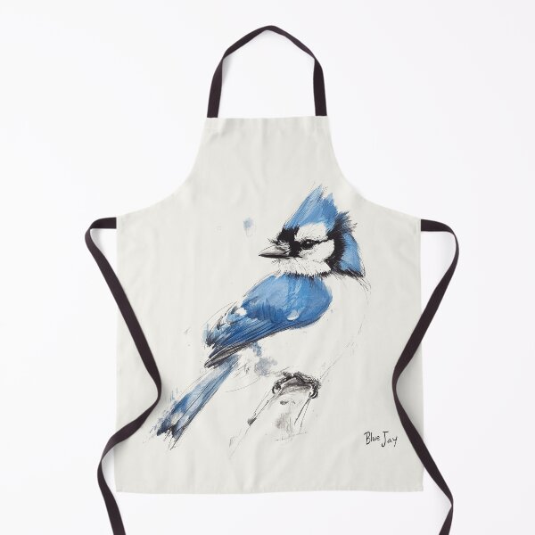 Item preview, Blue Jay Watercolor and Sketch Style Illustration designed and sold by Retro Travel Design.