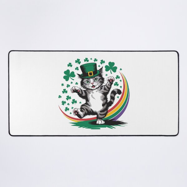 Item preview, St. Patrick's Day Cat designed and sold by StandoutTShirts.