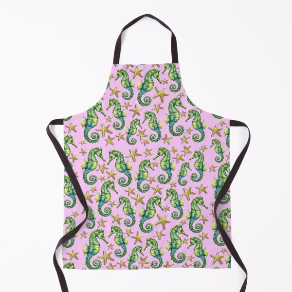 Item preview, Seahorse and starfish pattern designed and sold by Topmel.