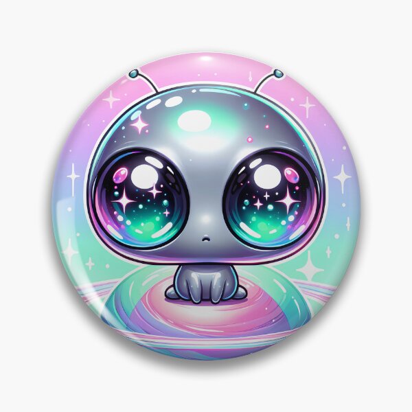 Item preview, Alien UFO, Alien Space designed and sold by nadyushka-art.