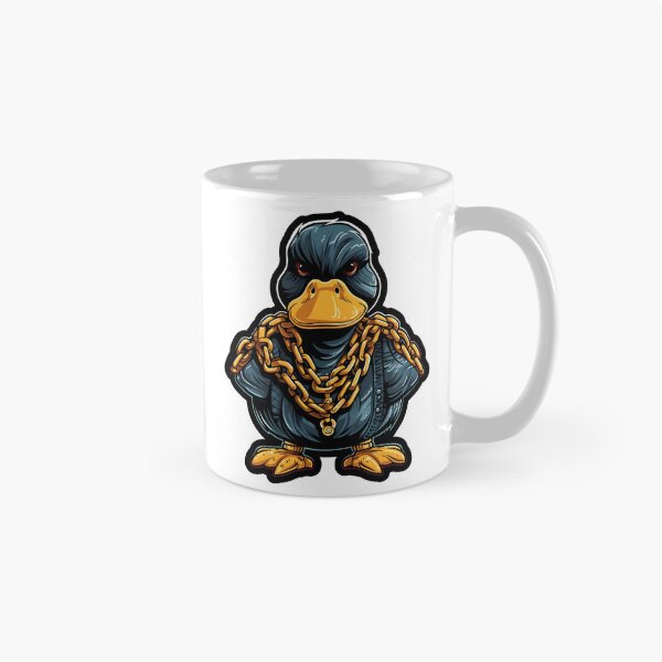 Item preview, Duck gangster, wearing large gold chains designed and sold by Sweede.
