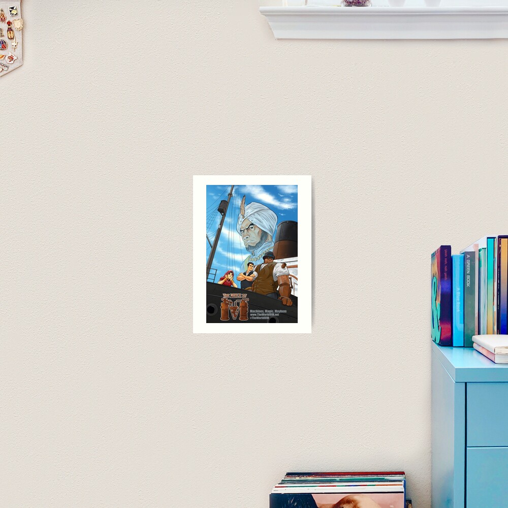 The World Of M Pinup Art Print