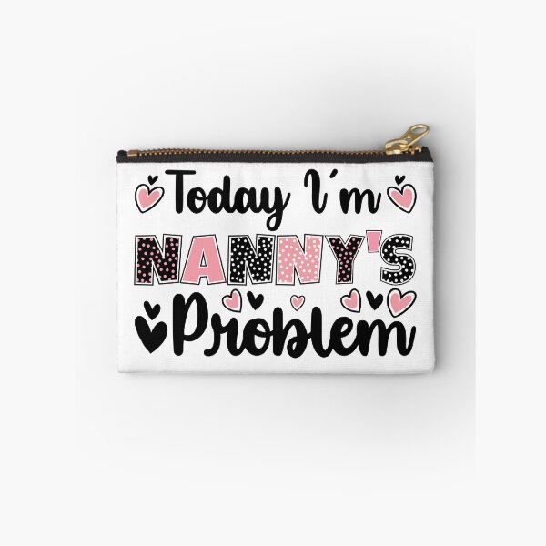 Artikelvorschau, Heute bin ich Nanny's Problem Verspielte Kinderbetreuung Babysitter entworfen und verkauft von Stick-Artistry.