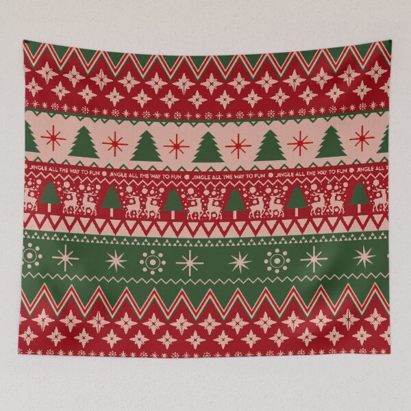Item preview, Jingle All the Way to Fun (embroidery): Embrace the Festive Spirit designed and sold by Alan Javier Cordoba Espinosa.