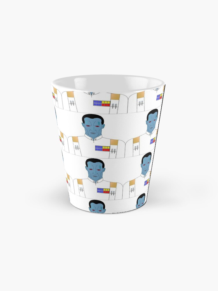 Admiral Thrawn Head Shot Graphic Ceramic Mugs