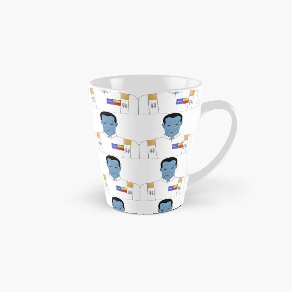 Admiral Thrawn Head Shot Graphic Ceramic Mugs