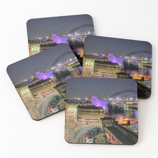Item preview, Newcastle upon Tyne at night designed and sold by Violaman.