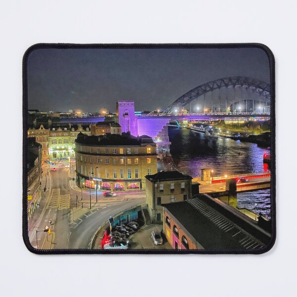 Item preview, Newcastle upon Tyne at night designed and sold by Violaman.