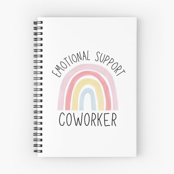 Item preview, Emotional Support Coworker designed and sold by LyndaNoel Design.