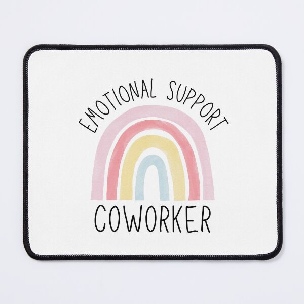 Item preview, Emotional Support Coworker designed and sold by LyndaNoel Design.