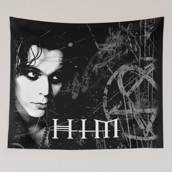 Item preview, HIM-ville-valo_Love Metal designed and sold by MusicVibesTee.