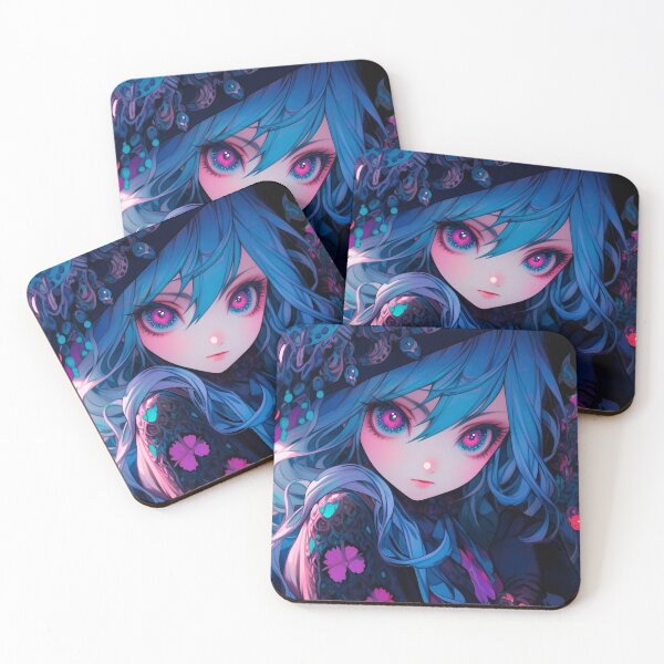 Item preview, Anime magician girl designed and sold by iWallGlow.