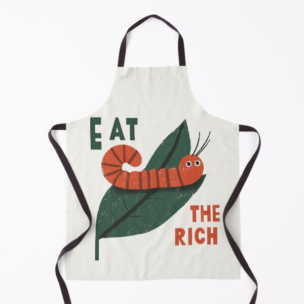 Item preview, Retro ‘Eat the Rich’ Hungry Caterpillar Illustration designed and sold by Retro Travel Design.