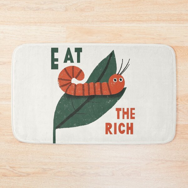 Item preview, Retro ‘Eat the Rich’ Hungry Caterpillar Illustration designed and sold by Retro Travel Design.