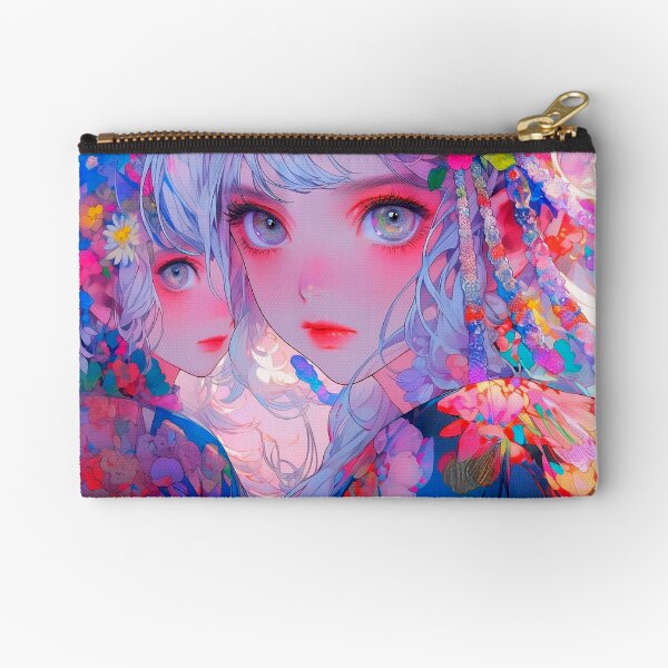 Vista previa del artículo con la obra « lindas chicas anime», diseñado y vendido por iWallGlow.