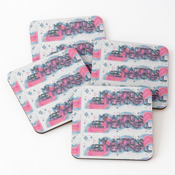 Item preview, my actions are meaningful designed and sold by FinnleyScribble.