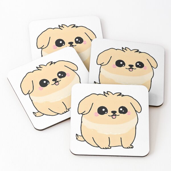 Item preview, Charming Kawaii Puppy Art - Adorable and Playful Pup designed and sold by CuteAndAesthetic.