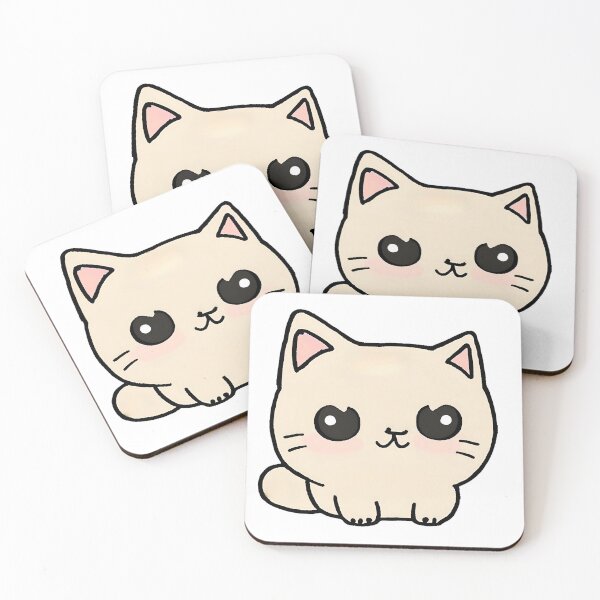 Item preview, Charming Kawaii Scottish Fold Cat - Adorable and Playful Kitten designed and sold by CuteAndAesthetic.