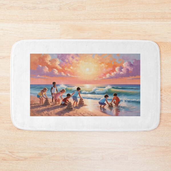 Item preview, Building sand castles at the beach with friends designed and sold by EtCreative.