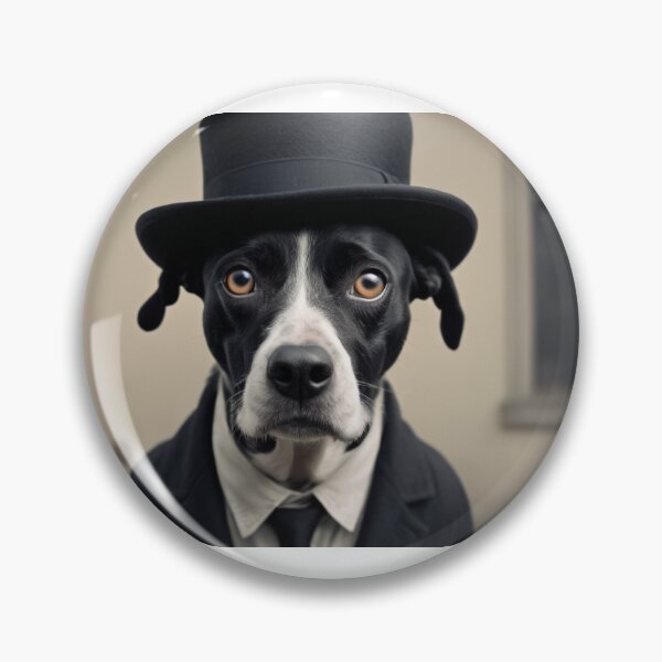 Item preview, Daper Dog With A Hat designed and sold by RJsphotography and More.