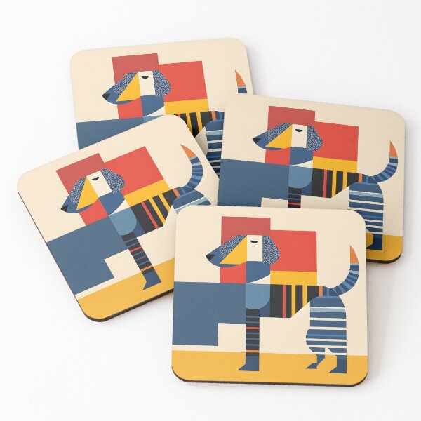 Item preview, Cubist Canine Art designed and sold by deepakrode7.
