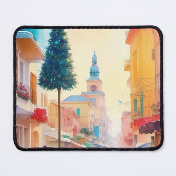 Item preview, Watercolor Tirana-Christmas Edition designed and sold by TondoMeander.