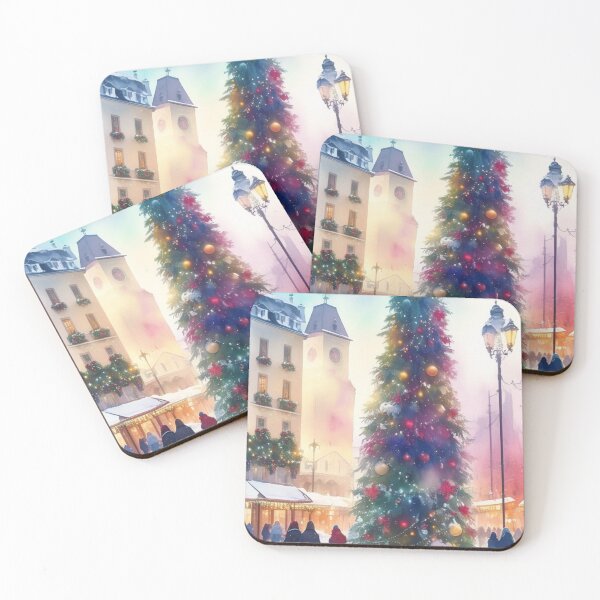 Item preview, Watercolor Vaduz-Christmas Edition designed and sold by TondoMeander.