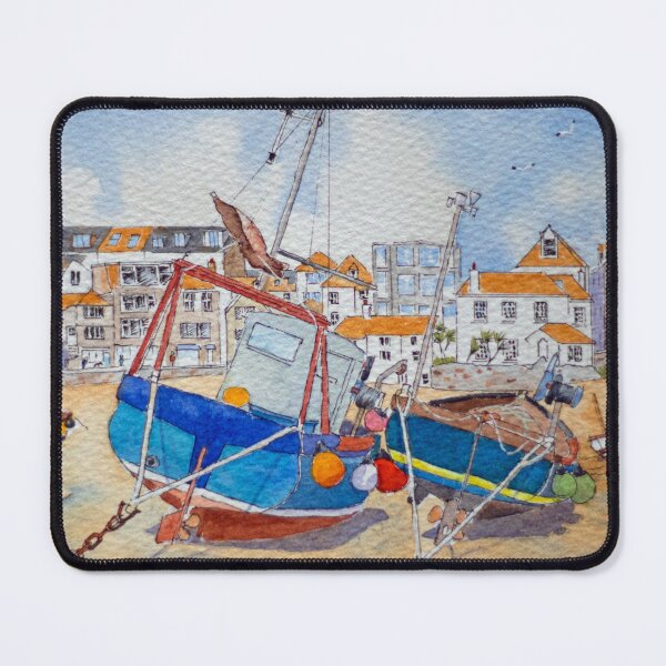 Item preview, Fishing Boats at St Ives, Cornwall. designed and sold by John Ray.