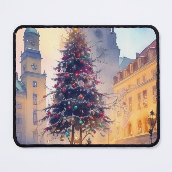 Item preview, Watercolor Warsaw-Christmas Edition designed and sold by TondoMeander.