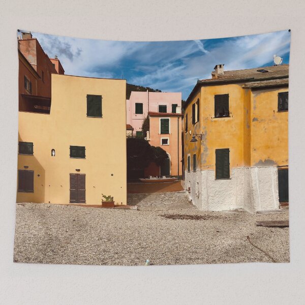 Item preview, Typical Beach Houses in Varigotti, Liguria designed and sold by Quoppidou.