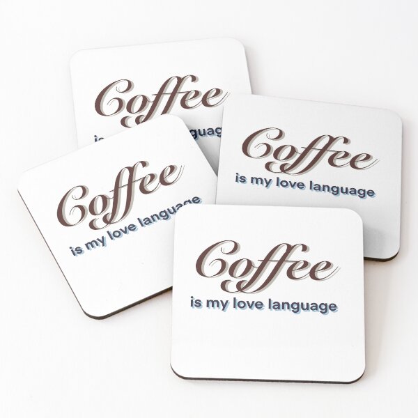 Item preview, Coffee is my Love Language designed and sold by laurajopeas.