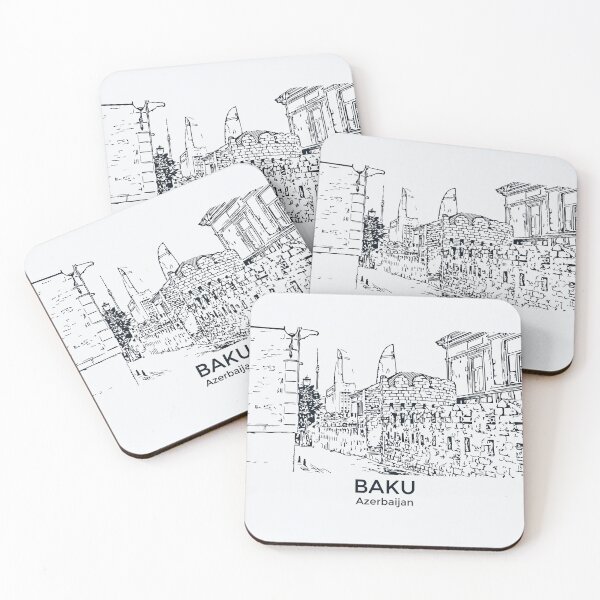 Item preview, Baku - Azerbaijan designed and sold by Lakeric Cityscapes.