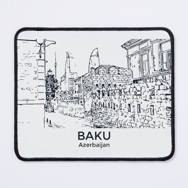 Item preview, Baku - Azerbaijan designed and sold by Lakeric Cityscapes.