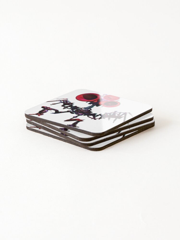 Thumbnail 4 of 5, Coasters (Set of 4), Sound System Rave Bird designed and sold by grafo.