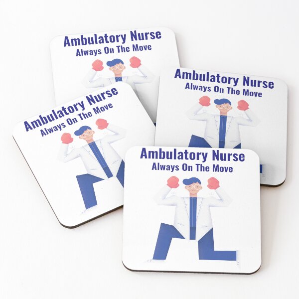 Item preview, Always on the Move - Ambulatory Nurse designed and sold by Luminou-Lens.
