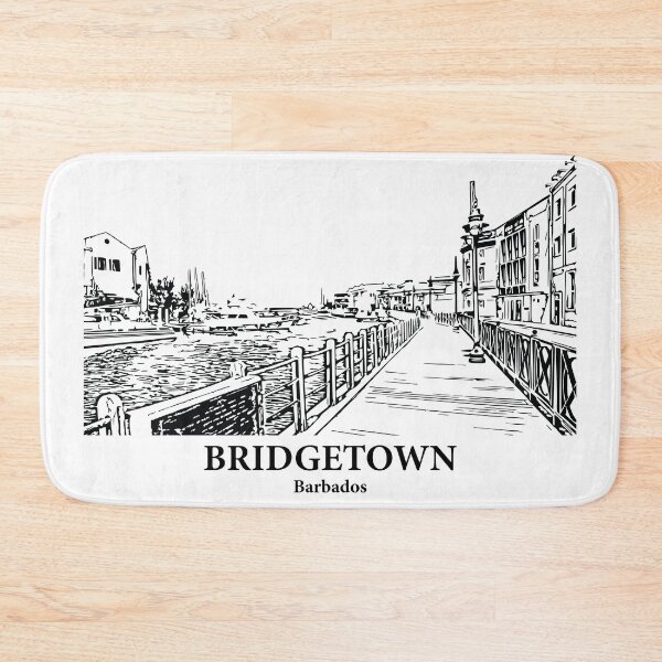 Item preview, Bridgetown - Barbados designed and sold by Lakeric Cityscapes.