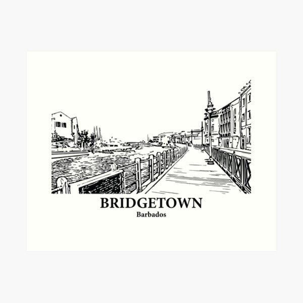 Item preview, Bridgetown - Barbados designed and sold by Lakeric.