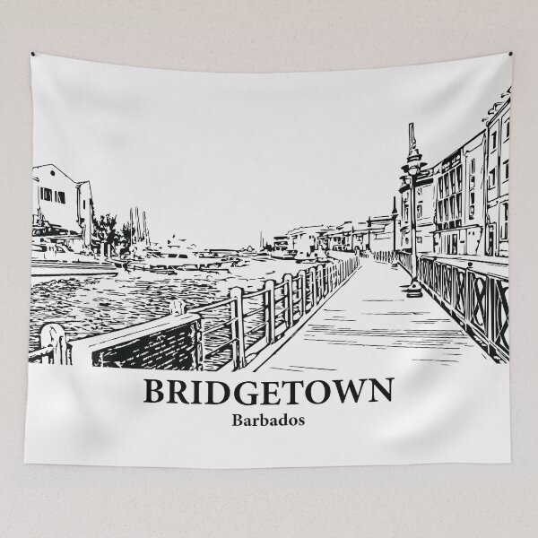 Item preview, Bridgetown - Barbados designed and sold by Lakeric Cityscapes.