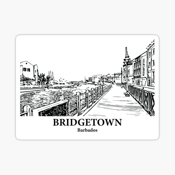 Item preview, Bridgetown - Barbados designed and sold by Lakeric.